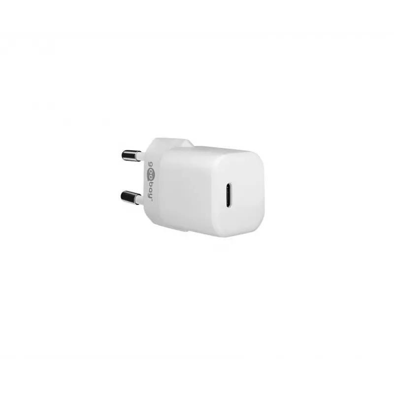 Carregador rápido AC para interior GOOBAY 59716 — USB-C, 30 W, branco
