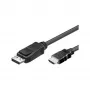 Good Connections cabo de ligação DisplayPort 1.2 para HDMI - contactos banhados a ouro 24K - OFC - preto - 3m