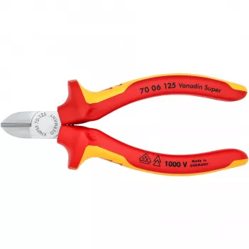 Alicate de corte diagonal Knipex 70 06 125