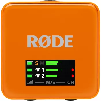 RØDE Wireless GO III Laranja - sistema de microfone sem fios (laranja)