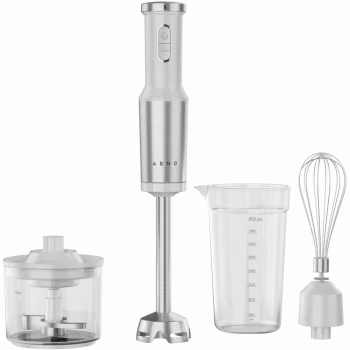 Batedeira manual, 1200W em CB, branco, lâmina Tigerzahn, batedor de varas, robot de cozinha, copo