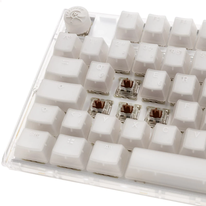 Teclado gaming Ducky One 3 TKL, USB, QWERTZ, alemão, branco
