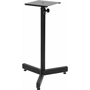 Suporte de monitor Omnitronic EUMO-2, altura ajustável telescópica, 1 unid.