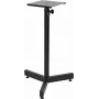Suporte de monitor Omnitronic EUMO-2, altura ajustável telescópica, 1 unid.