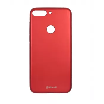 Capa de telemóvel Tellur para Huawei Y7 Prime 2018 — capa de proteção vermelha