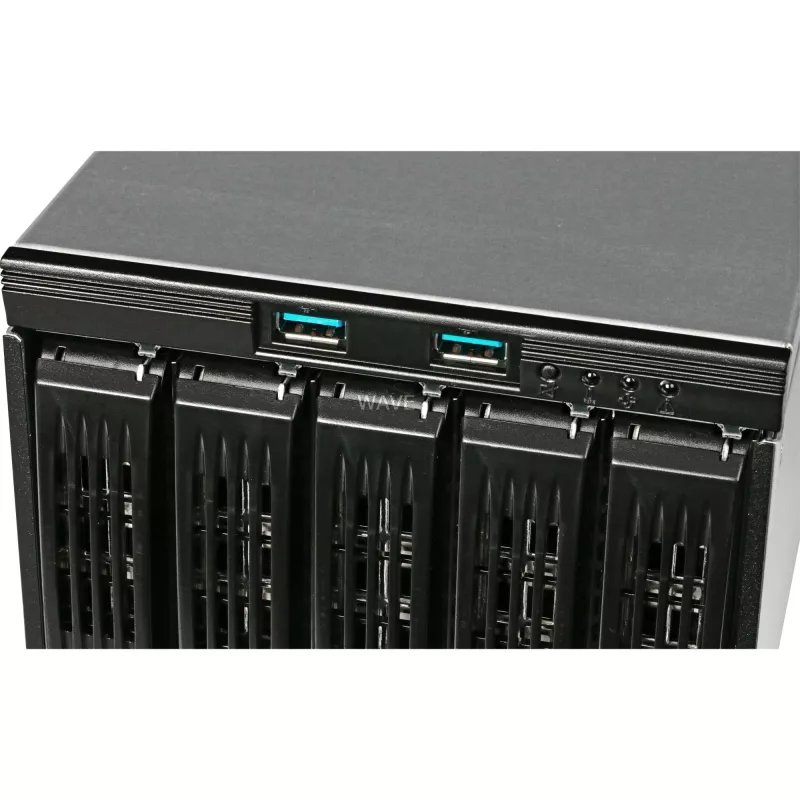 Módulo de gaiola para discos Chenbro SK33502 de 5 baias de 3,5 polegadas, hot-swap SAS/SATA, preto