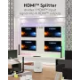 Splitter HDMI™ Goobay 1 para 4 (4K @ 60 Hz) (58483)