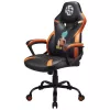 Cadeira gaming para PC Subsonic SA5573-D4 assento acolchoado preto laranja