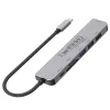 Hub USB-C Unitek 7 em 1 alumínio PD 100W 5 Gbps — adaptador multiporta com Power Delivery