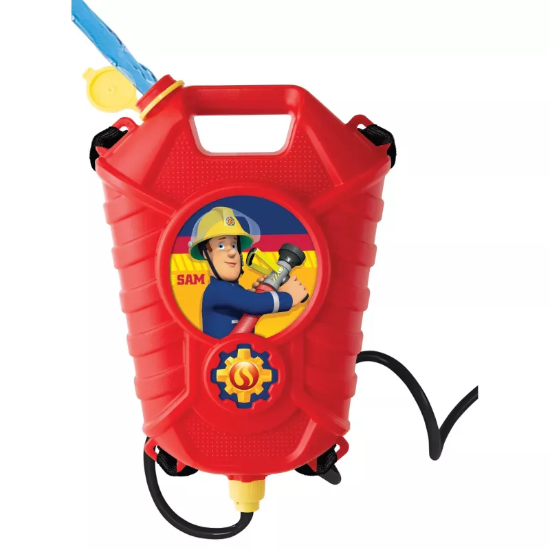 Simba-Dickie Simba Sam mochila de bombeiro para jogo de role-play – acessório de jogo de água