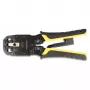 Alicate de crimpagem universal DeLOCK com descarnador para conectores modulares 10P 8P 6P 4P