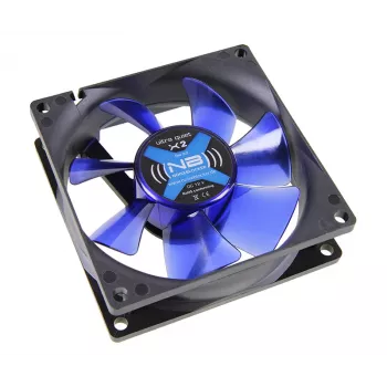 Ventoinha Noiseblocker BlackSilentFan X2 8 cm 1800 rpm 45 m³/h preto