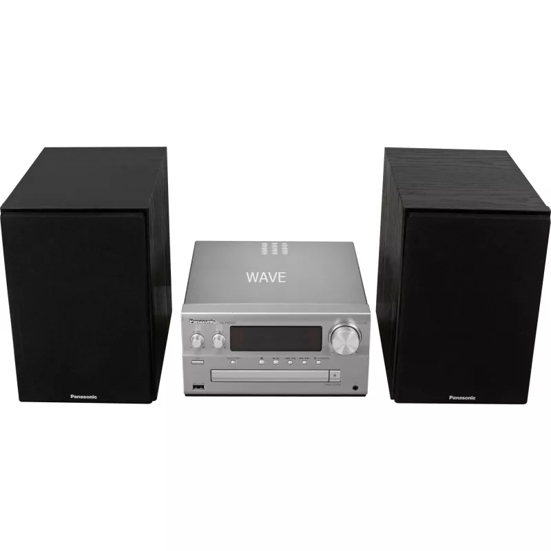 Sistema de áudio doméstico compacto Panasonic SC-PMX94EG-S