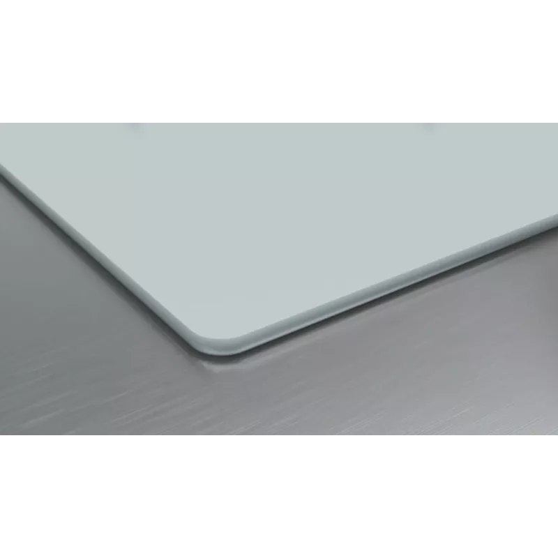 Placa elétrica de irradiação Bosch PKE612CA2E, 6600 W, 4 zonas de cozedura, branco