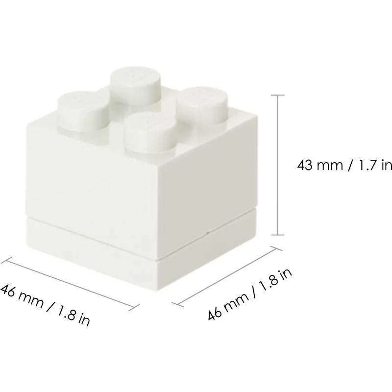 BROTDOSE Lego Mini branco 40111735 (40111735)
