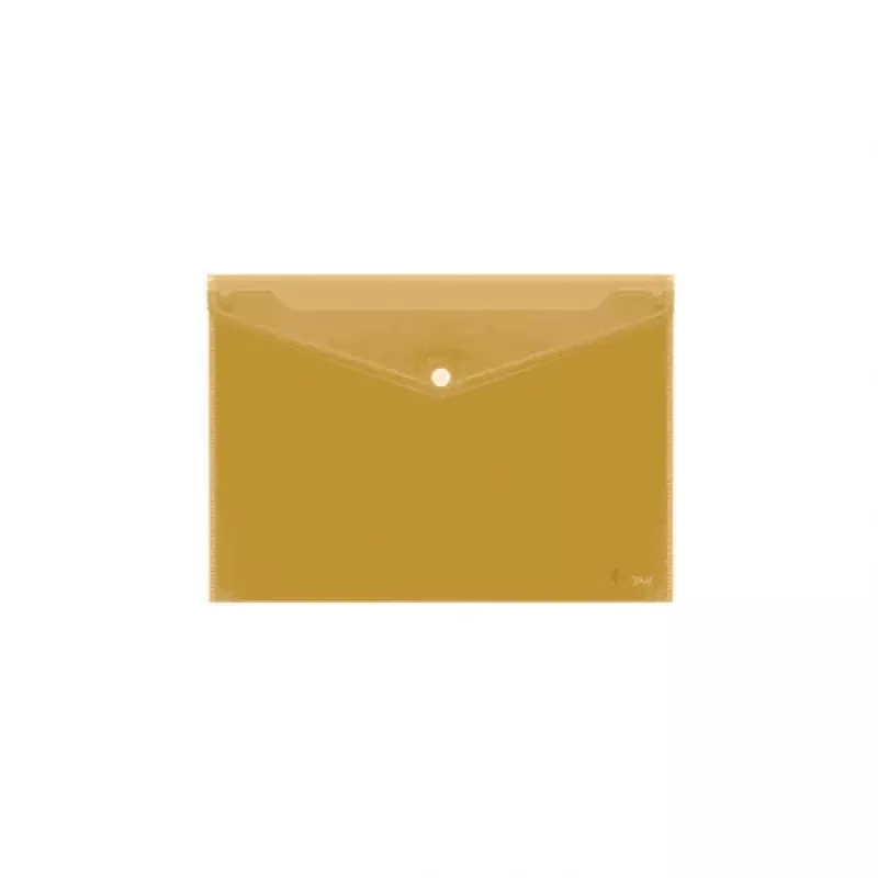 Capa com impressão Forpus, A4, plástico, amarelo, transparente