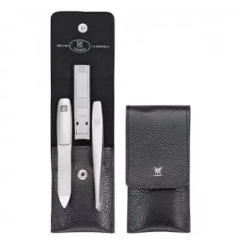 Conjunto de manicura e pedicura ZWILLING 97119-004-0 preto aço inoxidável 4 peças