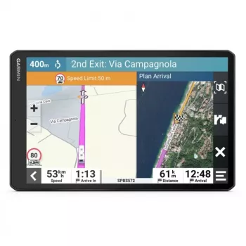 Sistema de navegação Garmin 1095 Fixo 25,6 cm (10.1 ) Ecrã tátil TFT 554 g preto (010-02749-10)