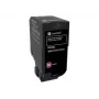 Lexmark 74C2HM0 Cartucho de toner de retorno, magenta, alto rendimento