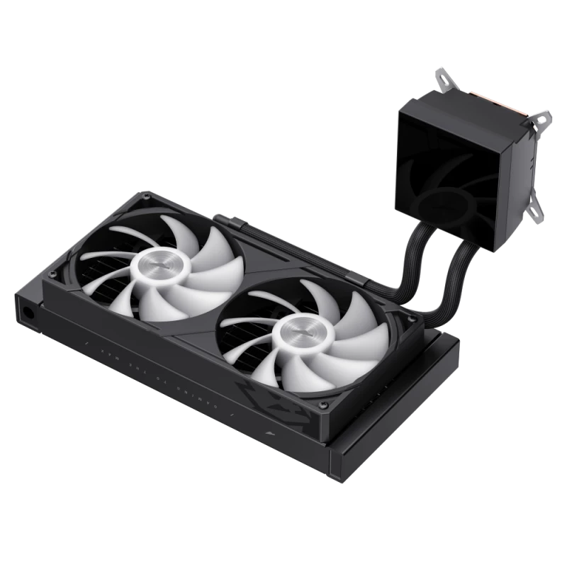 Refrigeração líquida para CPU Gamemax | GLACIER 240 LCD BK | Intel, AMD