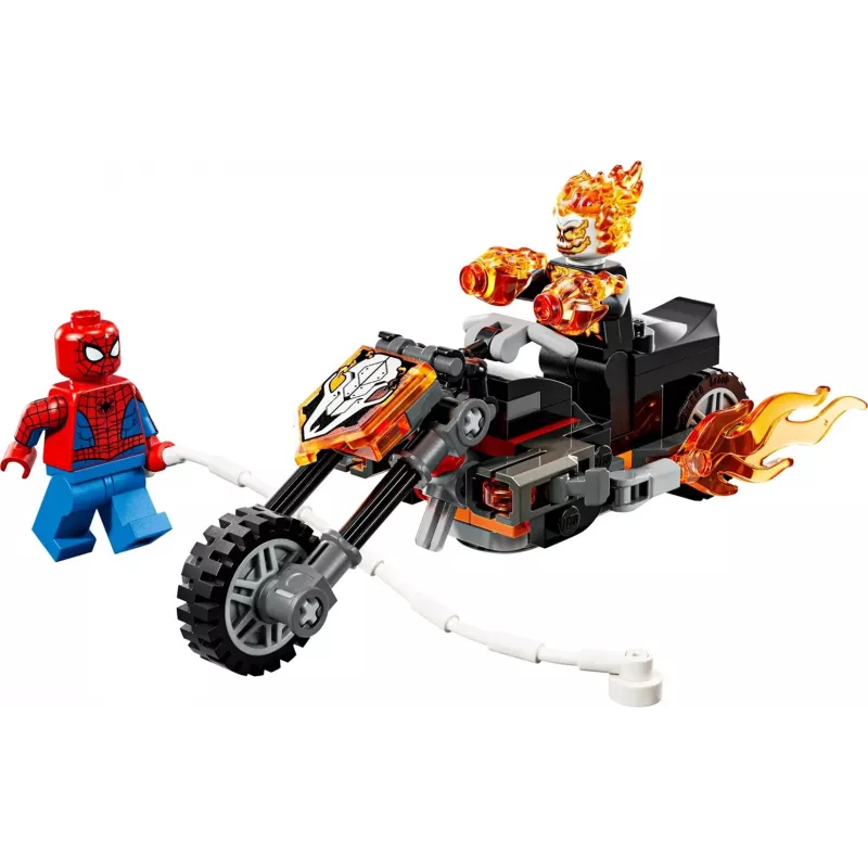 LEGO MARVEL 76335 Mota Spider-Man vs. Ghost Rider
