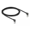 Cabo de patch Ethernet Delock 80282 preto