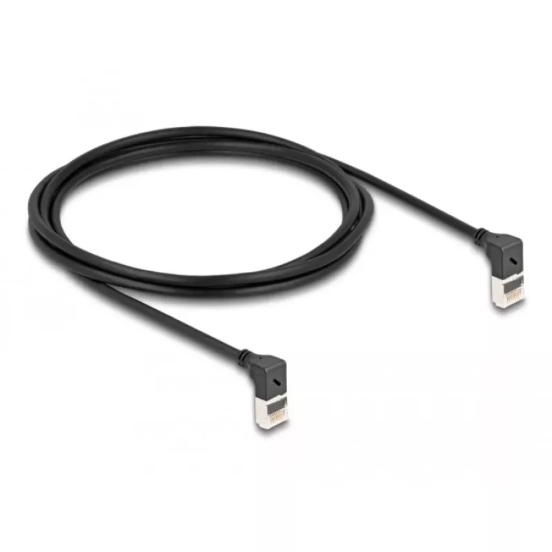 Cabo de patch Ethernet Delock 80282 preto