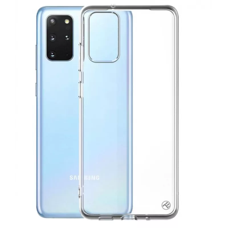 Capa de silicone Tellur para Samsung S20 Plus transparente – capa de proteção macia