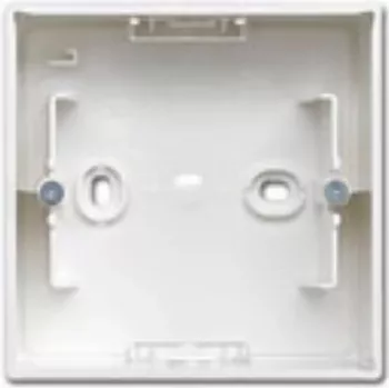 Caixa de acessórios de superfície para interruptores, busch jaeger 1701-914, Busch-balance SI branco alpino