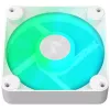 Ventoinha de caixa APNX FP1-120 WH 120mm ARGB PWM - Branco