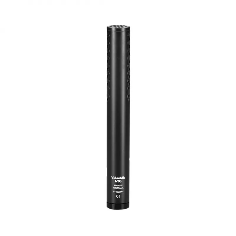 Microfone RØDE VIDEOMIC NTG preto, laranja microfone para câmara digital