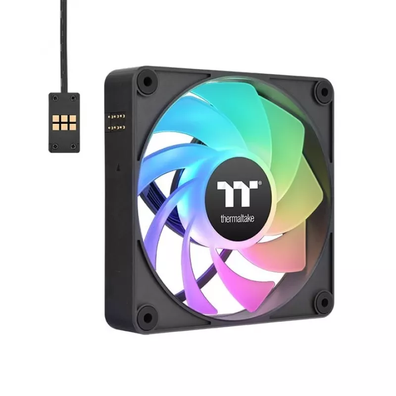 Ventoinha Thermaltake CT140 EX Reverse ARGB Sync 14cm 94,5 cfm preta