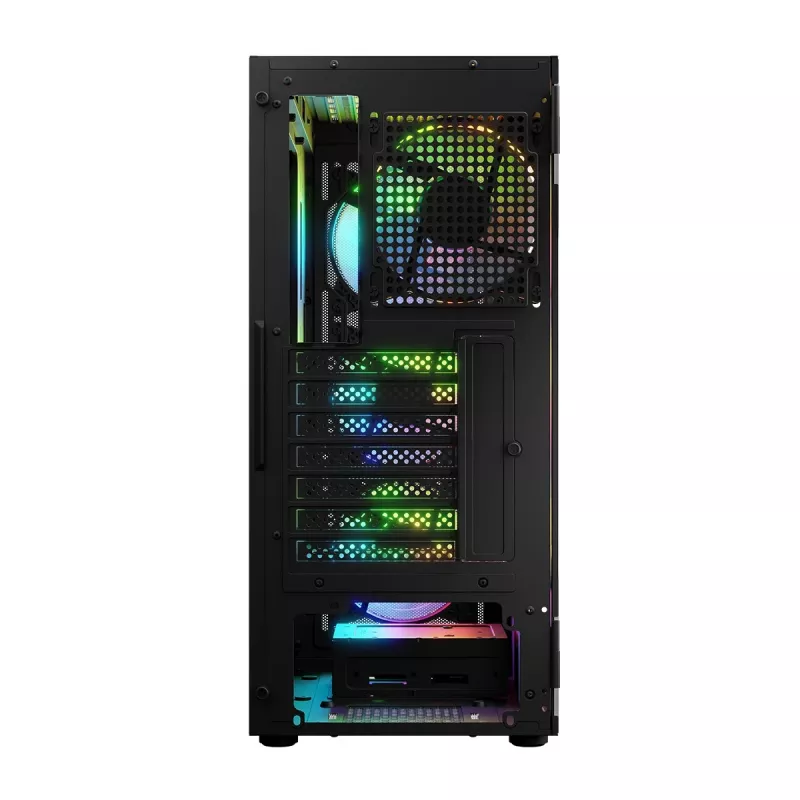 Caixa LOGIC CONCEPT Portos ARGB ATX Mid-Tower, preto