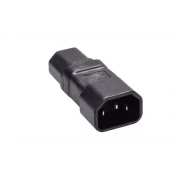 Adaptador de cabo Microconnect PEA1415 C14 C15 preto