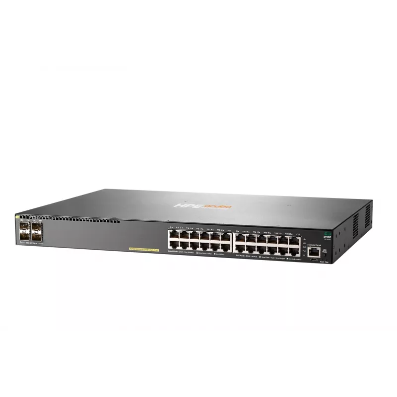 Switch HPE Aruba Networking 2930F 24G PoE+ 4SFP