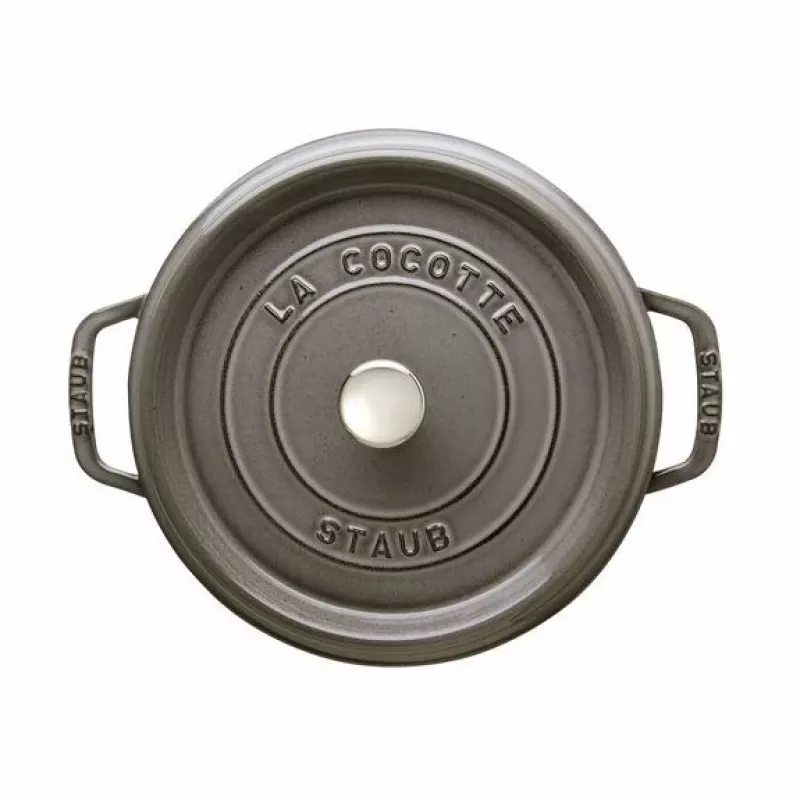 Assadeira redonda em ferro fundido Staub Cocotte 3,8 L