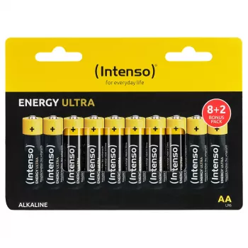 Pilha Intenso Energy-Ultra Mignon (AA) alcalina de manganês 1,5 V 10 unid. (7501920)