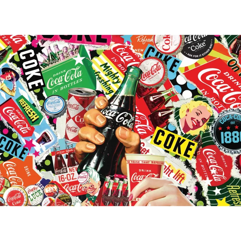 Puzzle Schmidt Spiele Coca Cola is it! 1000 peças
