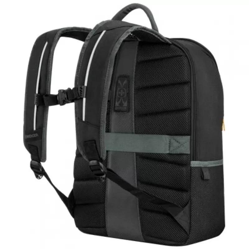 Mochila para portátil WENGER Next 23 Move 40,64cm 16 polegadas com compartimento para tablet Gravity preto