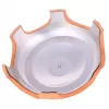 Máquina de fazer pizza Emerio PO-115984 6 pizzas 1200 W preto laranja