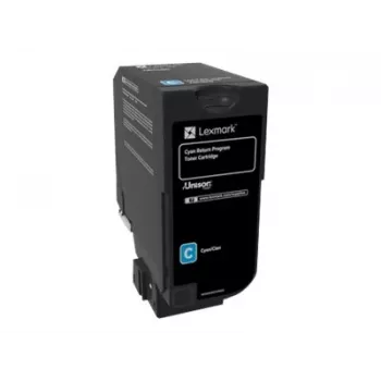 Cartucho de toner Lexmark 74C20C0 1 unid. original ciano