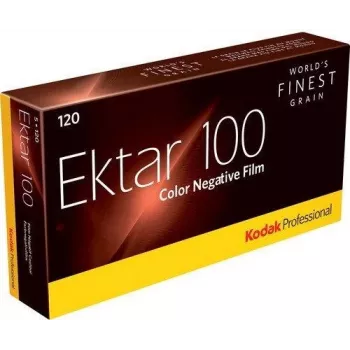Kodak PROFESSIONAL EKTAR 100 - filme negativo a cores - 120 (6 cm) - ISO 100 - 5 rolos (8314098)