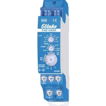 Atuador Eltako FAE14SSR barramento RS485 30014029 — atuador de controlo de sala, FAE14SSR