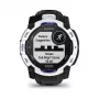 Smartwatch GARMIN Instinct 3,05 cm (1,2 polegadas) AMOLED 45 mm 390x390 px ecrã tátil preto branco GPS 4 GB 53 g pulseira de silicone