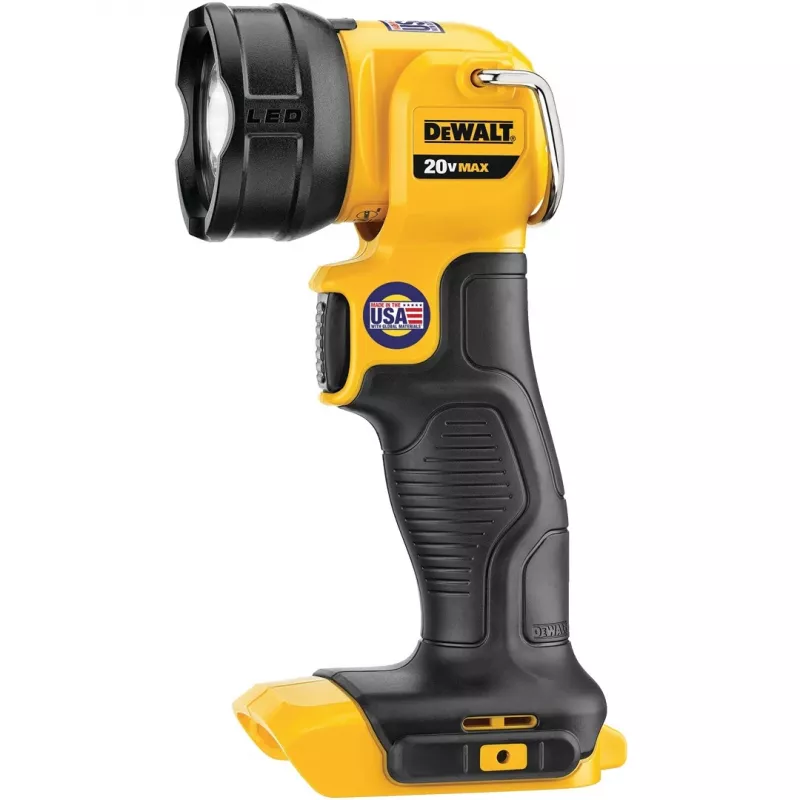 Lanterna LED articulada a bateria Dewalt 18V XR Li-Ion - unidade base