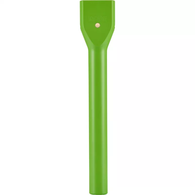Microfone de mão para entrevistas Rode Interview GO — microfone com fio compacto, verde