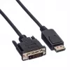Cabo DisplayPort VALUE DP-DVI (24+1) LSOH macho/macho 5 m