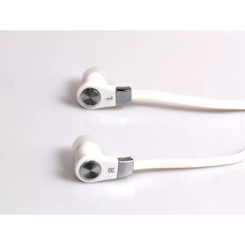 Magicsound DS-2 - Auscultadores estéreo com microfone, branco