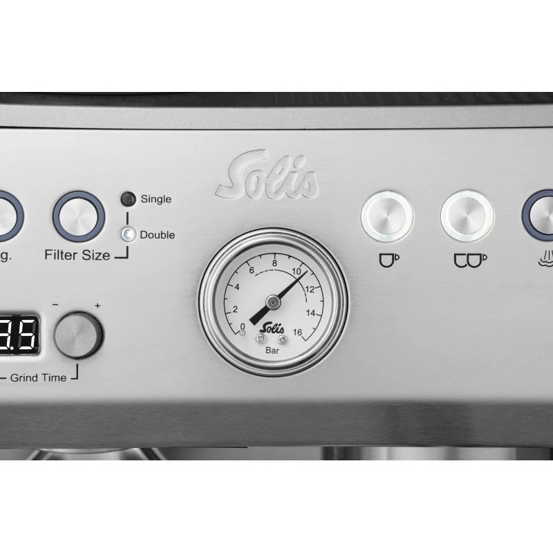 Máquina de café expresso semiautomática Solis Grind & Infuse Perfetta 2,6 L