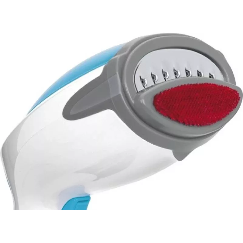 Ferro de engomar a vapor MPM MZP-01 com base de aço inoxidável, 1200 W, depósito removível de 0,25 L, golpe de vapor 36 g/min, azul